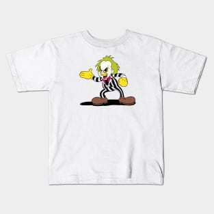 Beetlejuicy (transparent) Kids T-Shirt